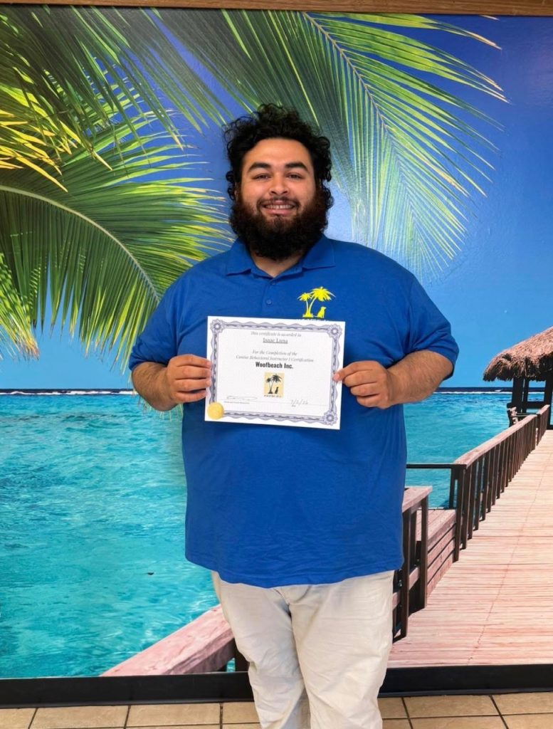 Canine Behavioral Instructor Isaac